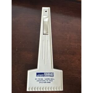 9.75" Vtg Montgomery Wards  Uniontown, PA Ice Scraper Advertising Plastic